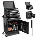 Vevor 5-DRAWER Rolling Tool Chest Storage Cabinet W/ Lockable Wheels, Drawers. Fixed Price $136.99.