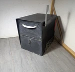 Heavy Duty Steel Industrial Locking Mailbox W/ Keys Large Vintage Security Usps. Fixed Price $108.00.