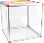 Large Transparent Acrylic Donation Box, Proposal Organiser, Suggestion. Fixed Price $35.96.