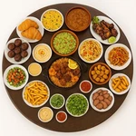 15-24" Large Wooden Lazy Susan Rotating Tray Kitchen Table Organizer. Fixed Price $39.00.