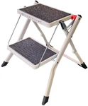 Folding Double Step Caravan Kitchen 2 Ladder Stool 150KGS Capacity. Fixed Price $36.96.
