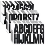 3 Inch Letter Number Sticker, 188 Pieces Self-adhesive Waterproof & Tear-resi.... Fixed Price $13.07.