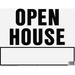 Hy-ko Corrugated Plastic Sign, Open House LOH-3 029069001520. Fixed Price $10.49.