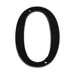 Hillman Distinctions 4 Inch Black House Address Number Flush Mount. Fixed Price $9.99.