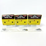 Parmak Solar-pak Mounting Bracket Silver (pack Of 3) Anti Theft Fence Post. Fixed Price $49.99.