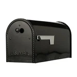 Gibraltar Mailboxes EM160B00 Edwards Rural Mailbox, Large, Black. Fixed Price $78.13.