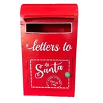 Christmas Letters To Santa Mailbox Holiday Wish List North Pole Retro Red Metal. Fixed Price $35.00.