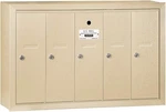 Salsbury 3505SSU Surface Mounted Vertical Mailbox 5-DOOR Usps Access, Sandstone. Fixed Price $544.36.