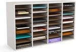 Safco Literature Organizer 36 Compartments Modern Gray. Fixed Price $289.99.