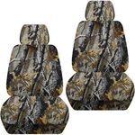 Front Custom Car Seat Covers Camo Autumn Tree Fits Jeep Gladiator 2020-23. Fixed Price $92.99.