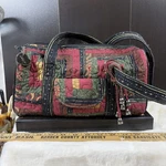 Donna Sharp Kentucky Original Womens Purse Quilted Fall Double Handle Mailbox. Fixed Price $35.00.