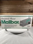 Solar Group Model #ST10 Grey Galvanized Steel Standard Size Mailbox. Fixed Price $29.99.