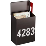 Land Voi Wall-mount Mailbox With One Flag Kit Three Sets Of 0-9. Fixed Price $38.30.