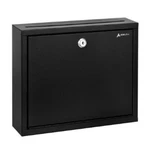 Adiroffice 631-03-BLK Wall Mountable Large Heavy Gage Steel Drop Box. Fixed Price $29.00.