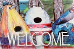 Magnetic Mailbox Cover Buoy Birdhouses Nautical Theme Magnolia Garden New. Fixed Price $15.79.