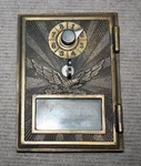 Antique Usps Office Box Postal Door With Glass And Combination. Fixed Price $21.00.