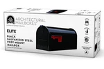 Architectural Mailboxes Elite Black, Med, Steel, Post Mount (E1100BAM). Fixed Price $29.99.