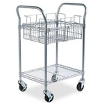 Safco 5235GR Wire Mail Cart 600 Lb Capacity Gray Steel. Fixed Price $261.76.
