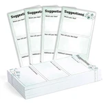 Lesnala 200 Sheets Suggestion Cards Comment Form 3.5 X 6.7 Inches, Green. Fixed Price $14.43.