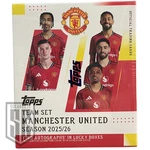 Topps Manchester United Team Set Box 2025/26. Fixed Price $105.99.