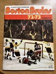 Nhl 1972-73 Boston Bruins Team Yearbook Magazine Cover Stanley Cup Champions. Fixed Price $24.99.