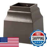 Whitehall Cascade Bronze Mailbox Post Base Cuff 15967. Fixed Price $89.64.