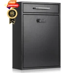 Xydled Wall Mount Mailboxes With Combination Xl Large, Black Lock. Fixed Price $94.98.