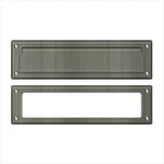 Deltana MS211 Nickel 13-1/8" X 3-5/8" Solid Brass Mail Slot. Fixed Price $74.42.