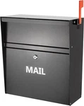 Rainproof Wall Mount Mailbox With Outgoing Flag And Holder -. Fixed Price $93.99.