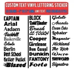 Custom Text Vinyl Lettering Sticker Decal Personalized Name 2. Fixed Price $33.50.