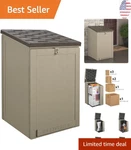Large Capacity Lockable Storage Box For Porch Deliveries - Weather Resistant. Fixed Price $156.99.