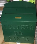 New Letters To Santa Mailbox Hearth & Hand With Magnolia Green Metal Large. Fixed Price $75.00.