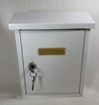 Serenelife Metal Mail Donation Security Safe Wall Mount Box Lock Unique Keys. Fixed Price $15.75.