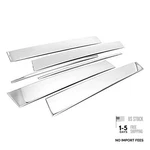 Signature Polished Stainless Steel 6PCS Center Door Pillar Post Trims Set. Fixed Price $57.93.