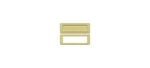 Deltana MS626U3 Mail Slot 8-7/8" With Interior Frame Polished Brass. Fixed Price $66.53.