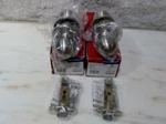 Pair Of Kwikset 200P Satin Nickel Passage Door Knob With Latch. Fixed Price $24.95.
