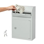 Pochar Metal Wall Mount Locking Deposit Drop Box Safe - Heavy Duty F.... Fixed Price $70.46.