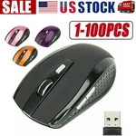 Wireless Optical Mouse Mice 2.4GHZ Usb Receiver For Laptop Pc Computer Dpi Lot. Fixed Price $291.19.