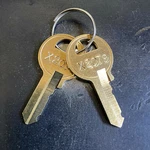 (2) Master Padlock Keys Code X2001 X2250 ---must Have X! Read Disclaimer. Fixed Price $9.99.