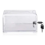 Polmart Clear Suggestion/business Card Drawing Box. Fixed Price $14.99.