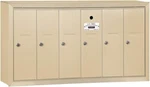 Salsbury : 6-DOOR Surface Mount Vertical Mailbox With Usps Access (sandstone). Fixed Price $899.00.