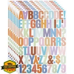 Yiktunq Letter Number Stickers 1.5" 8 Sheets 576PC Soft Color Craft. Fixed Price $20.00.