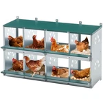 8 Compartment Chicken Nesting Boxes,for Laying Eggs, Poultry Wall Mount. Fixed Price $156.88.