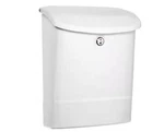 Architectural Mailboxes Parkside White, Small, Steel, Locking Wall Mount. Fixed Price $23.99.