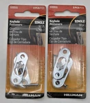 Single Keyhole Fasteners #122211 Steel Hillman 2PCS Per Lot Of Packs. Fixed Price $16.99.