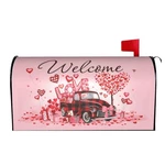 Arkukt Valentine's Day Mailbox Cover Magnetic Welcome Love Heart Truck Pink. Fixed Price $12.03.