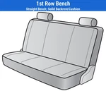 Hawaiian Seat Covers For 1970-1982 Chevrolet C10 Suburban. Fixed Price $220.00.