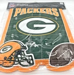 Bay Packers Felt Warm Welcome Door Decor 20" X 15 Nfl Evergreen. Fixed Price $34.97.