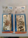Lot Of National Hardware N244-806 Brass-plated Surface Mount Door Hinge 3.5". Fixed Price $15.99.