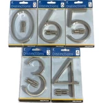 Hillman Distinctions 5 Floating Or Flush Mount House Numbers Brushed Nickel. Fixed Price $11.99.